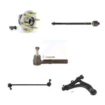 Front Right Bearing Lower Control Arm Tie Rod Link Kit (5Pc) For Pontiac Montana Uplander K7T-106353
