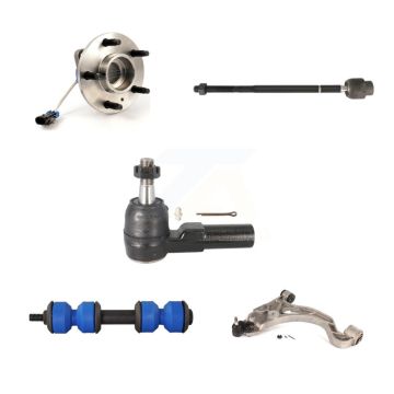 Front Right Bearing Lower Arm Tie Rod & Link Kit (5Pc) For Pontiac Bonneville Oldsmobile K7T-106360