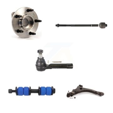 Front Right Bearing Lower Control Arm Tie Rod Link Kit (5Pc) For Pontiac Montana Venture K7T-106365