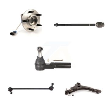 Front Right Bearing Lower Control Arm Tie Rod Link Kit (5Pc) For Pontiac Grand Prix Buick K7T-106366