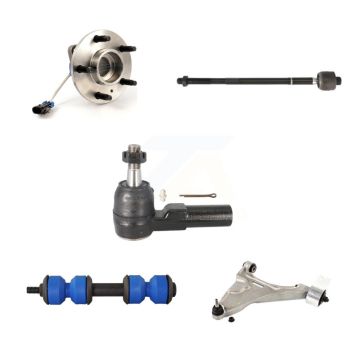 Front Right Bearing Lower Control Arm Tie Rod Link Kit (5Pc) For 2006-2011 Buick Lucerne K7T-106374