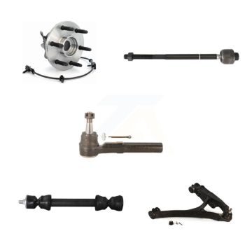 Front Right Bearing Lower Control Arm Tie Rod Link Kit (5Pc) For Chevrolet Silverado 1500 K7T-106377