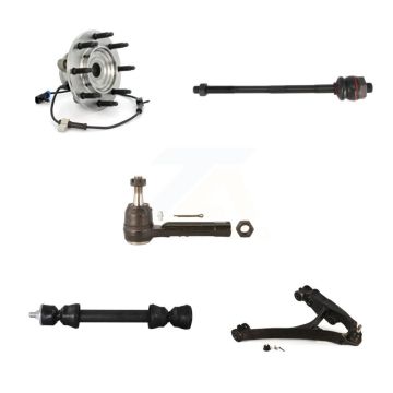 Front Right Bearing Lower Control Arm Tie Rod Link Kit (5Pc) For Chevrolet Silverado 1500 K7T-106378