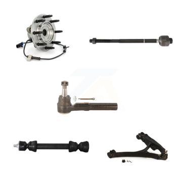 Front Right Bearing Lower Control Arm Tie Rod Link Kit (5Pc) For Chevrolet Silverado 1500 K7T-106379