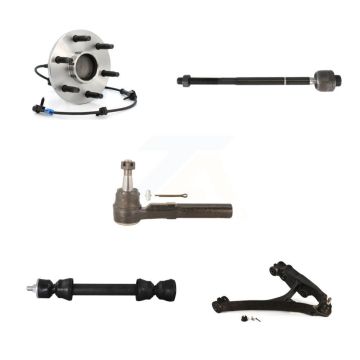 Front Right Bearing Lower Control Arm Tie Rod Link Kit (5Pc) For GMC Sierra 1500 Classic K7T-106380