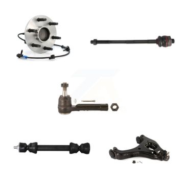Front Right Bearing Lower Control Arm Tie Rod Link Kit (5Pc) For Chevrolet GMC Silverado K7T-106381