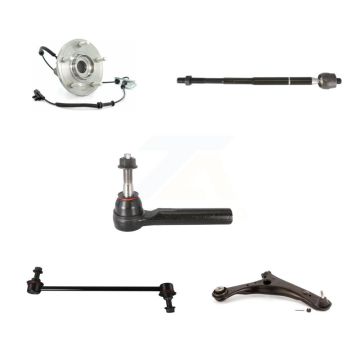 Front Right Bearing Lower Arm Tie Rod & Link Kit (5Pc) For Dodge Grand Caravan Chrysler K7T-106389