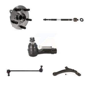 Front Right Bearing Lower Control Arm Tie Rod Link Kit (5Pc) For 2011-2017 Honda Odyssey K7T-106400