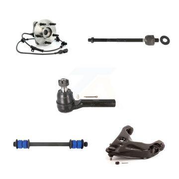Front Right Bearing Lower Control Arm Tie Rod Link Kit (5Pc) For Ford Explorer Sport Trac K7T-106415