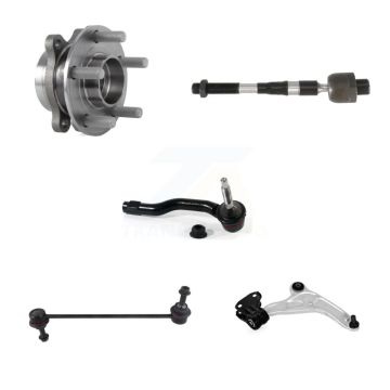 Front Right Bearing Lower Control Arm Tie Rod & Link Kit (5Pc) For Ford Edge To 12 23 14 K7T-106422