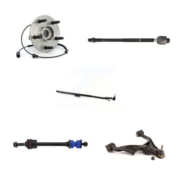 Front Right Hub Bearing Lower Control Arm Tie Rod & Link Kit (5Pc) For 2011 Ram 1500 4WD K7T-106431