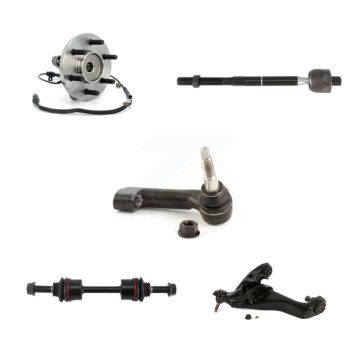 Front Right Bearing Lower Control Arm w/ Ball Joint Tie Rod Link Kit (5Pc) For Ford F-150 K7T-106439