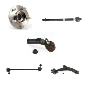 Front Right Bearing Lower Control Arm Tie Rod & Link Kit (5Pc) For Volvo C30 S40 C70 V50 K7T-106441