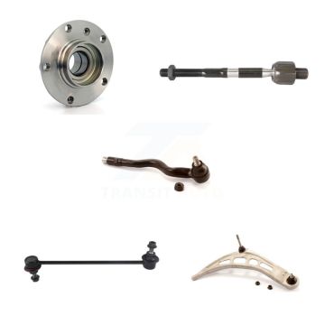 Front Right Bearing Lower Control Arm Tie Rod Link Kit (5Pc) For BMW Z4 330Ci 325i 325Ci K7T-106458