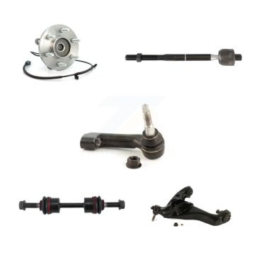 Front Right Bearing Lower Control Arm Tie Rod Link Kit (5Pc) For Ford Expedition Lincoln K7T-106460
