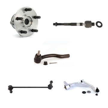 Front Right Bearing Lower Control Arm Tie Rod & Link Kit (5Pc) For 2009-2015 Honda Pilot K7T-106463