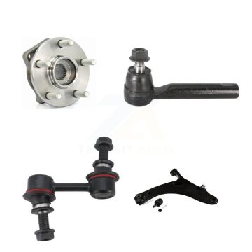 Front Right Hub Bearing Lower Control Arm Outer Tie Rod Link Kit For Subaru XV Crosstrek K7T-106480