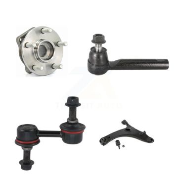 Front Right Hub Bearing Lower Arm Outer Tie Rod Link Kit For Subaru Forester Impreza WRX K7T-106482