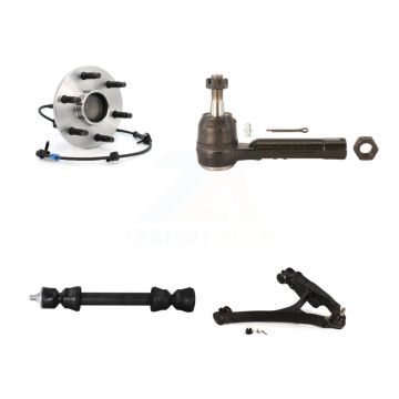 Front Right Bearing Lower Control Arm Outer Tie Rod Link Kit For Chevrolet GMC Sierra XL K7T-106484