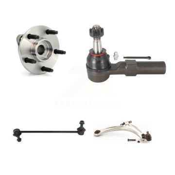 Front Right Bearing Lower Control Arm Outer Tie Rod & Link Kit For Chevrolet HHR Non-ABS K7T-106485