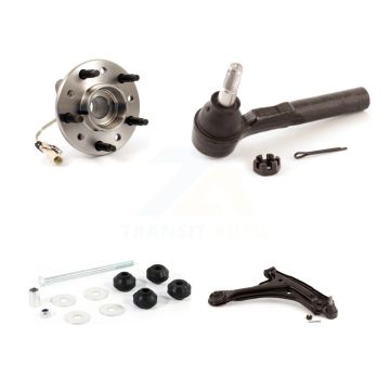 Front Right Bearing Lower Arm Outer Tie Rod Link Kit For Pontiac Grand Am Chevrolet Alero K7T-106495