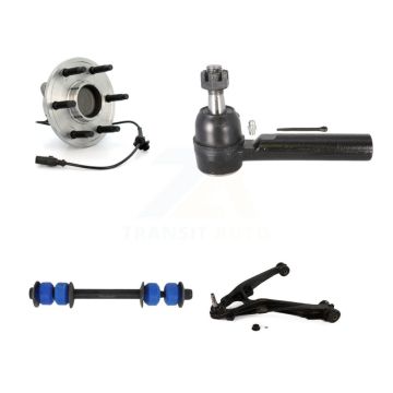 Front Right Bearing Lower Control Arm Outer Tie Rod Link Kit For Chevrolet GMC Sierra XL K7T-106496