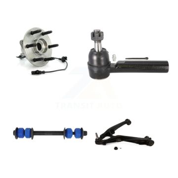 Front Right Bearing Lower Control Arm Outer Tie Rod Link Kit For Chevrolet GMC Sierra XL K7T-106497