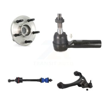 Front Right Bearing Lower Control Arm Outer Tie Rod Link Kit For Dodge Dakota Mitsubishi K7T-106499