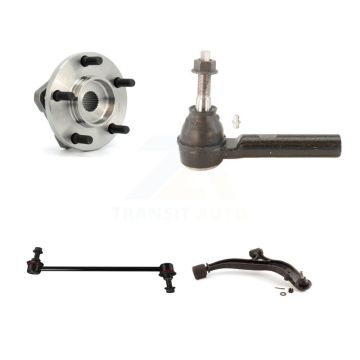 Front Right Bearing Lower Arm Outer Tie Rod & Link Kit For Dodge Caravan Grand Chrysler K7T-106501