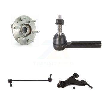 Front Right Bearing Lower Arm Outer Tie Rod Link Kit For GMC Acadia Buick Enclave Saturn K7T-106503