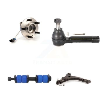 Front Right Bearing Lower Control Arm Outer Tie Rod Link Kit For Chevrolet Impala Pontiac K7T-106510