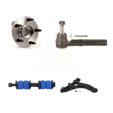 Front Right Bearing Lower Control Arm Outer Tie Rod Link Kit For Buick Rendezvous Pontiac K7T-106516