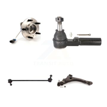 Front Right Bearing Lower Control Arm Outer Tie Rod Link Kit For Pontiac Grand Prix Buick K7T-106518