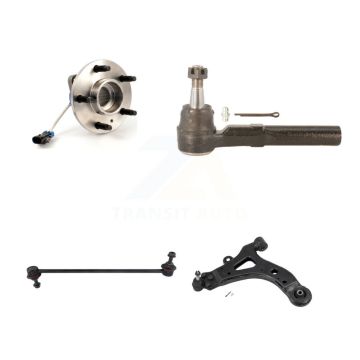 Front Right Bearing Lower Control Arm Outer Tie Rod Link Kit For Pontiac Montana Uplander K7T-106522