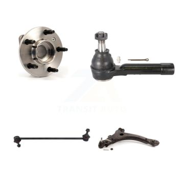 Front Right Bearing Lower Control Arm with BJ Outer Tie Rod Link Kit For Pontiac Montana K7T-106524