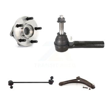 Front Right Hub Bearing Lower Control Arm Outer Tie Rod & Link Kit For 2009 Dodge Caliber K7T-106535
