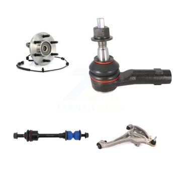 Front Right Bearing Lower Control Arm Outer Tie Rod Link Kit For Ford F-150 Lincoln Mark K7T-106536