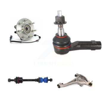 Front Right Bearing Lower Control Arm Outer Tie Rod Link Kit For Ford F-150 Lincoln Mark K7T-106537