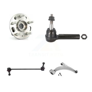 Front Right Bearing Lower Control Arm Ball Joint Outer Tie Rod & Link Kit For Buick Regal K7T-106545