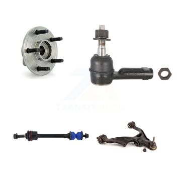 Front Right Bearing Lower Arm Outer Tie Rod Link Kit For Dodge Ram 1500 With 5 Lug Wheels K7T-106550