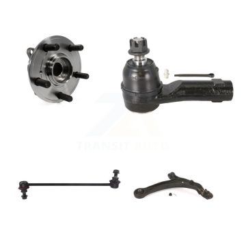 Front Right Bearing Lower Control Arm Outer Tie Rod Link Kit For 2011-2017 Honda Odyssey K7T-106555