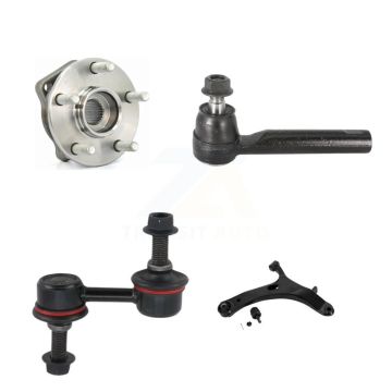 Front Right Bearing Lower Control Arm with BJ Outer Tie Rod & Link Kit For Subaru Impreza K7T-106557