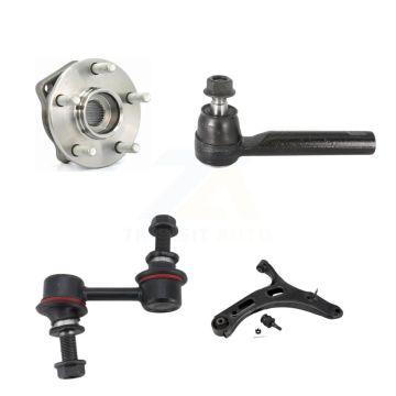 Front Right Bearing Lower Control Arm Outer Tie Rod Link Kit For 2010-2014 Subaru Outback K7T-106559