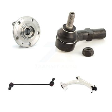 Front Right Hub Bearing Lower Arm Outer Tie Rod Link Kit For 2006-2010 Volkswagen Passat K7T-106575