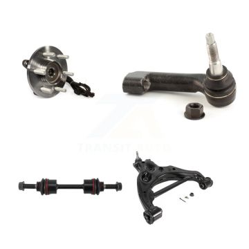 Front Right Bearing Lower Control Arm w/ Ball Joint Outer Tie Rod Link Kit For Ford F-150 K7T-106579