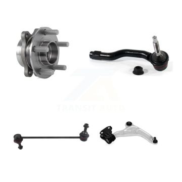 Front Right Bearing Lower Arm Outer Tie Rod & Link Kit For Ford Edge Lincoln Nautilus MKX K7T-106583