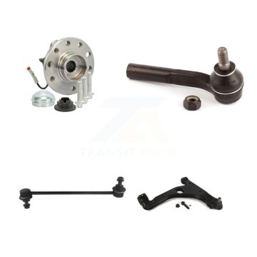 Front Right Bearing Lower Control Arm Outer Tie Rod & Link Kit For 2008-2009 Saturn Astra K7T-106598