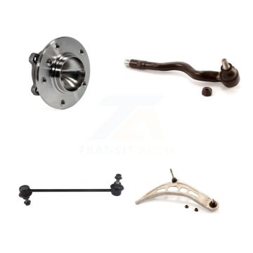 Front Right Hub Bearing Lower Control Arm Outer Tie Rod Link Kit For 2006 BMW 325Ci 330Ci K7T-106601