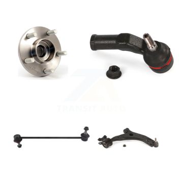 Front Right Bearing Lower Control Arm Outer Tie Rod & Link Kit For Volvo C30 S40 C70 V50 K7T-106609
