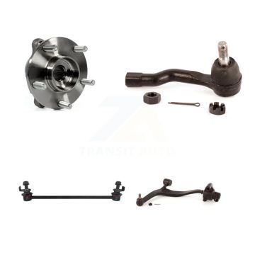 Front Right Hub Bearing Lower Control Arm Outer Tie Rod & Link Kit For INFINITI FX35 FX45 K7T-106611
